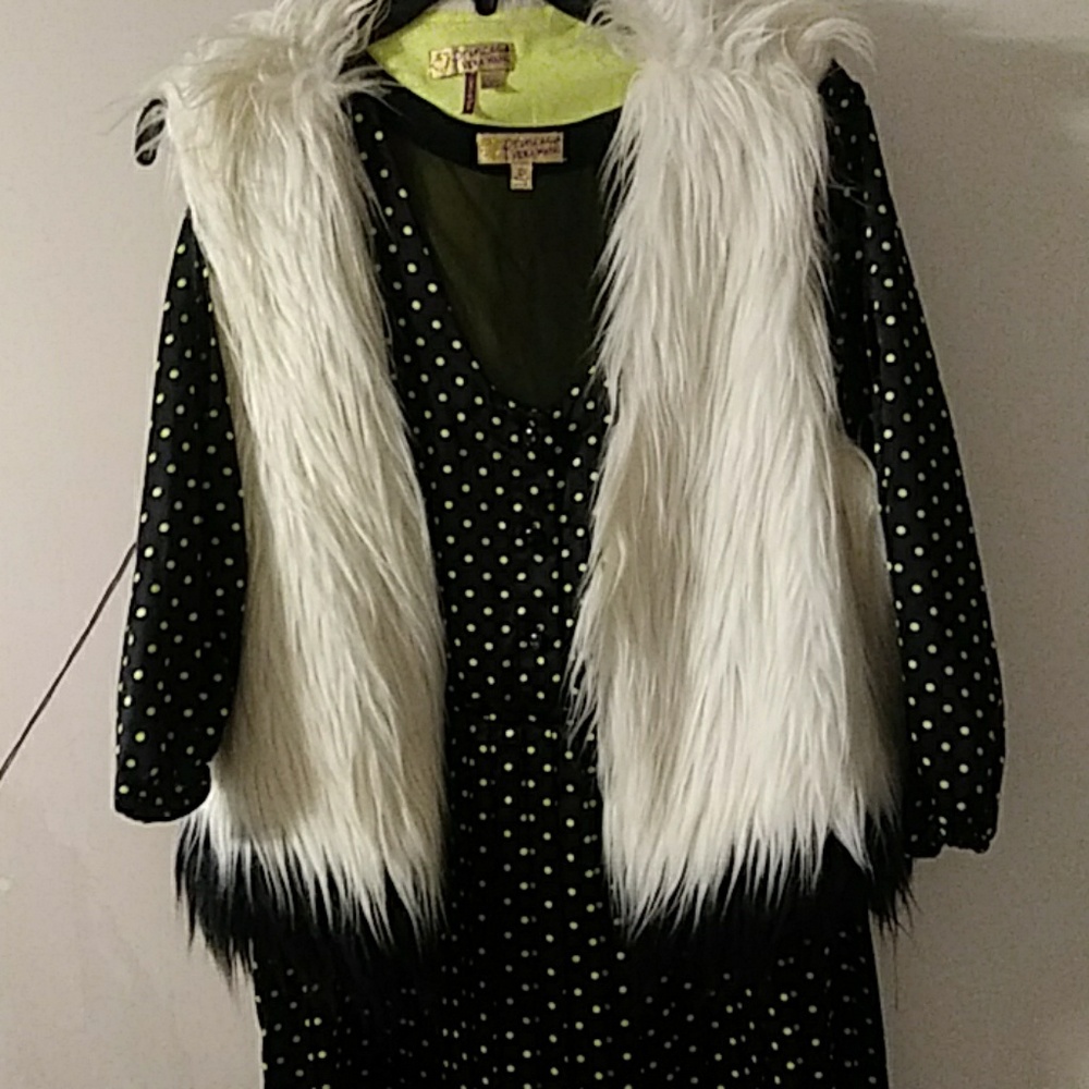Matching dress with vest